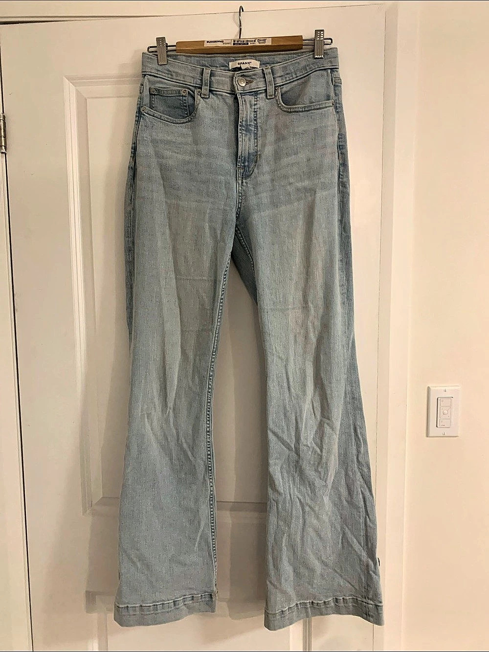 SPANX SPANXshape EveryWear 5-pocket Flare Jeans light Blue Waist 10